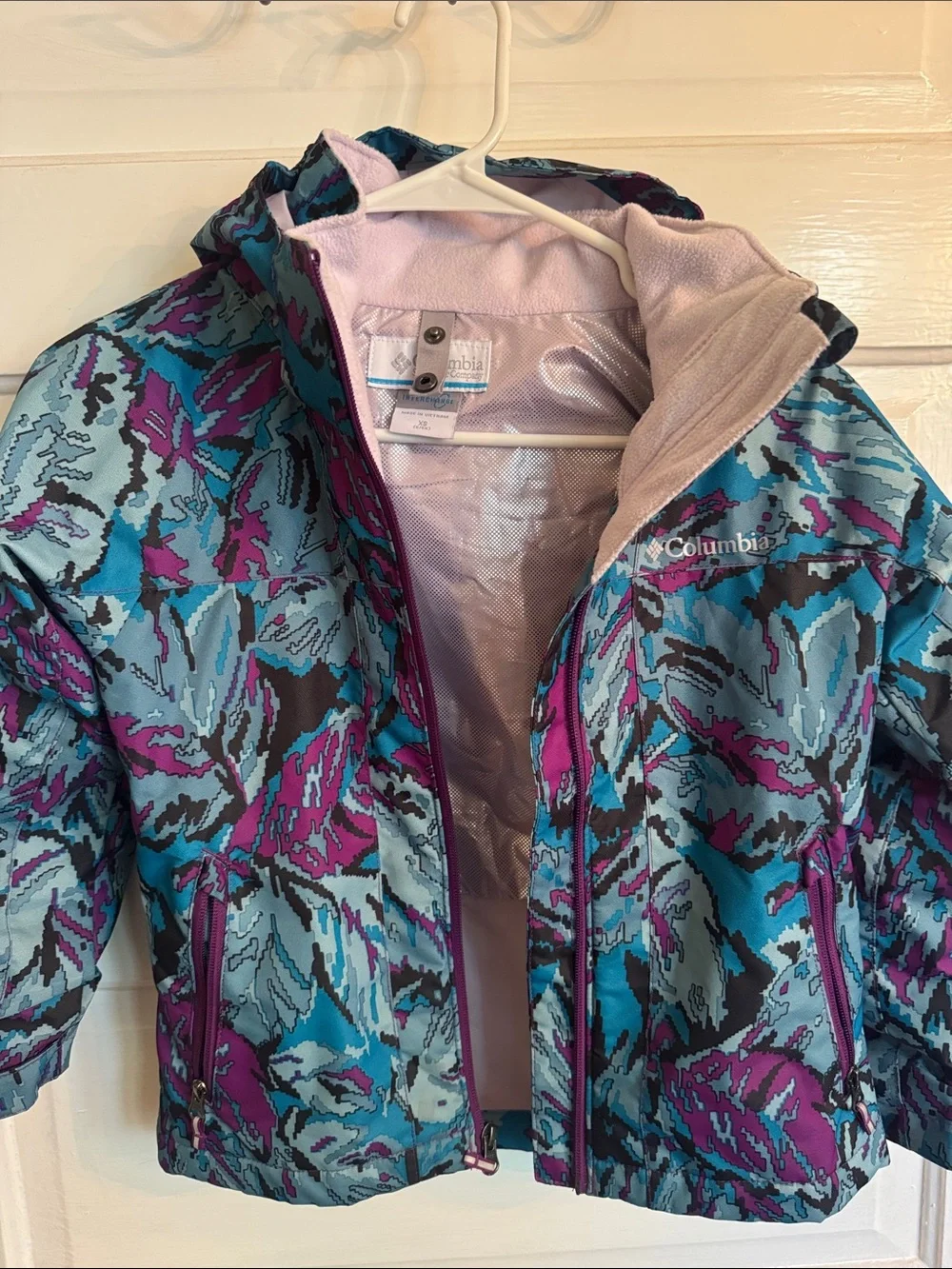 3 function girls Columbia jacket